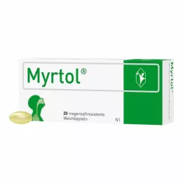 MYRTOL cápsulas blandas con recubrimiento entérico, 20 uds
