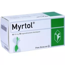 MYRTOL cápsulas blandas con recubrimiento entérico, 50 unidades