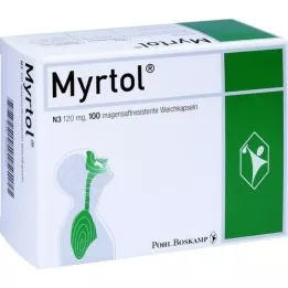 MYRTOL cápsulas blandas con recubrimiento entérico, 100 unidades