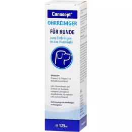CANOSEPT Limpiador de oídos para perros, 125 ml