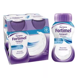 FORTIMEL Compacto 2,4 neutro, 4X125 ml