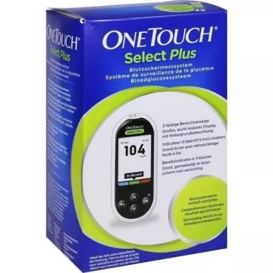 ONE TOUCH Sistema de control de glucosa en sangre Select Plus mg/dl, 1 ud