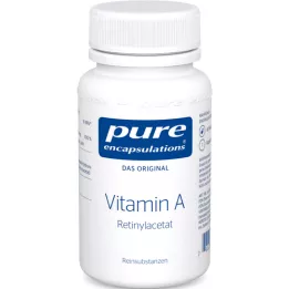 PURE ENCAPSULATIONS Cápsulas de acetato de retinilo de vitamina A, 60 uds