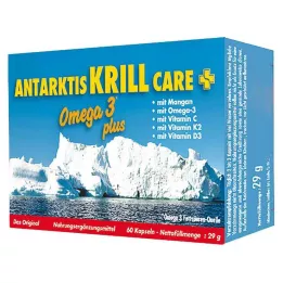 ANTARKTIS Krill Care Cápsulas, 60 Cápsulas