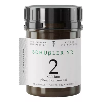 Schüssler No.2 Calcio fosforicum D 6 tabletas, 400 piezas