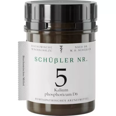 SCHÜSSLER No.5 Kalium phosphoricum D 6 Comprimidos, 1000 uds