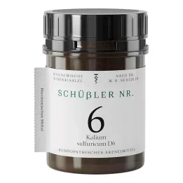 SCHÜSSLER No.6 Kalium sulphuricum D 6 Comprimidos, 400 uds