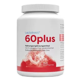 LACTOBACT 60plus cápsulas con recubrimiento entérico, 180 uds