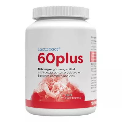 Cápsulas gastrorresistentes Lactobact 60plus, 180 piezas