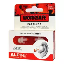 Tapones para los oídos Alpine Worksafe (2 uds)