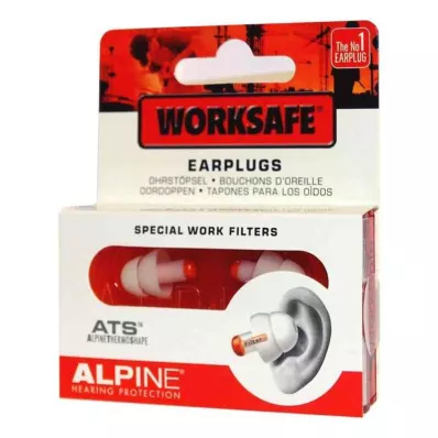 ALPINE WORKSAFE Tapones para los oídos, 2 uds