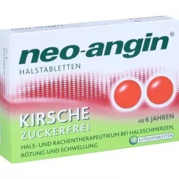 NEO-ANGIN Pastillas para la garganta cereza