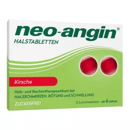 NEO-ANGIN Pastillas para la garganta cereza