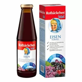 RABENHORST Zumo Fórmula Hierro Vital Rotbäckchen, 450 ml