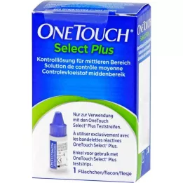ONE TOUCH Medio de solución de control Select Plus, 3,75 ml