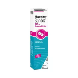 MAGNESIUM SANDOZ 243 mg Comprimidos efervescentes, 20 uds