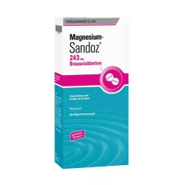 MAGNESIUM SANDOZ 243 mg Comprimidos efervescentes, 40 uds