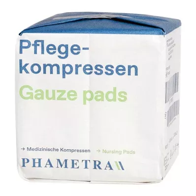 PFLEGEKOMPRESSEN Tela no tejida 10x10 cm no estéril 4 pliegues, 100 uds