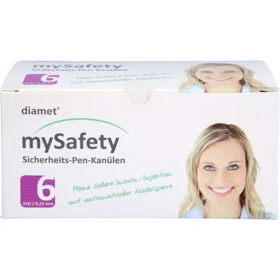 DIAMET mySafety bolígrafo de seguridad Kan.31 G 0.25x6 mm, 100 uds