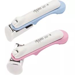 NIPPES Cortaúñas de seguridad para bebés No.122R, 1 ud