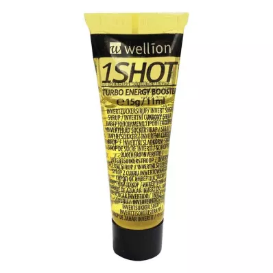 WELLION 1Shot Turbo Energy Booster Tubo, 15 g