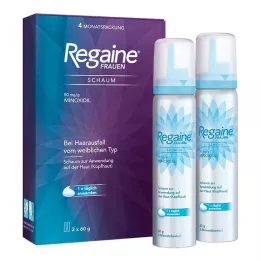 REGAINE Espuma de mujer 50 mg/g, 2X60 g