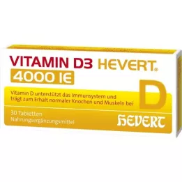 VITAMIN D3 HEVERT 4.000 comprimidos I.U., 30 uds