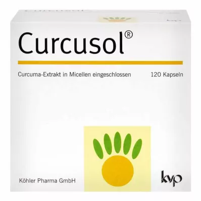Cápsulas de curcusol, 120 piezas