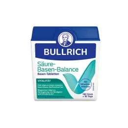 BULLRICH Tabletas de equilibrio ácido-base, 180 uds