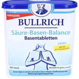BULLRICH Tabletas de equilibrio ácido-base, 450 cápsulas
