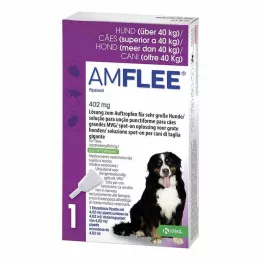 AMFLEE 402 mg solución spot-on para perros muy grandes 40-60kg, 3 uds
