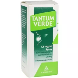 TANTUM VERDE 1,5 mg/ml spray para uso en la cavidad oral, 30 ml
