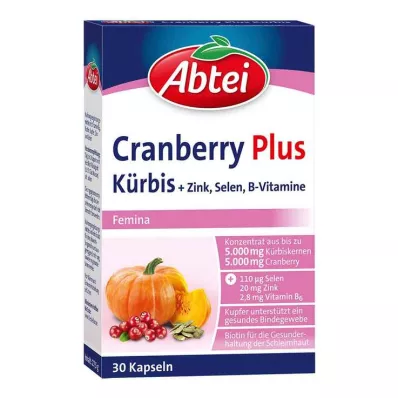 ABTEI Calabaza y arándano rojo en cápsulas, 30 cápsulas