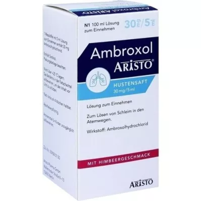 AMBROXOL Aristo jarabe para la tos 30 mg/5 ml Solución oral, 100 ml