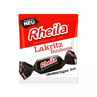 RHEILA Caramelos de regaliz con azúcar, 50 g