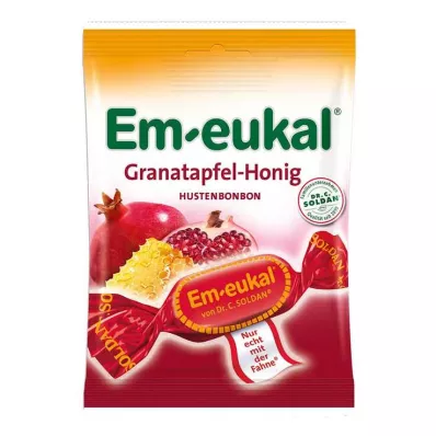 EM-EUKAL Caramelos Granada Miel azucarada, 75 g