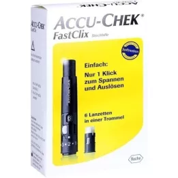 ACCU-CHEK Dispositivo de punción FastClix modelo II, 1 ud