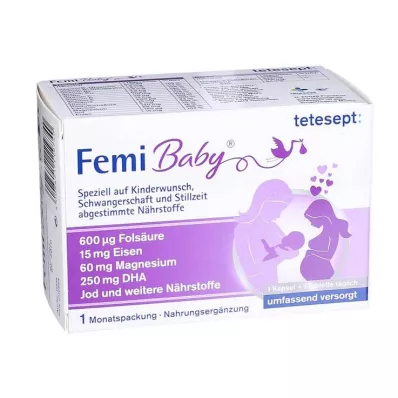 TETESEPT Femi Baby Comprimidos recubiertos+Cápsulas blandas, 2X30 unid