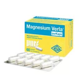 MAGNESIUM VERLA purKaps cápsulas veganas para uso oral, 60 uds