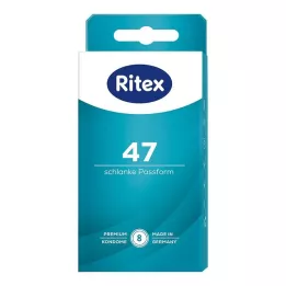 RITEX 47 preservativos, 8 unidades