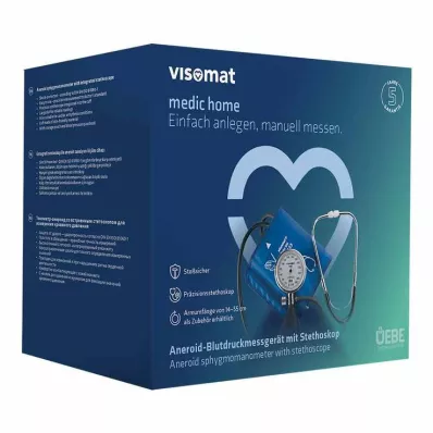 VISOMAT medic home XXL 43-55cm Steth.Blutdr.Messg., 1 ud