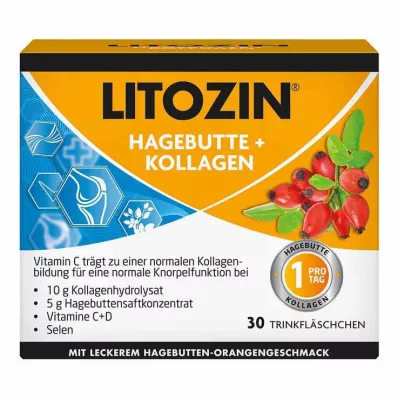 Litozin rosa mosqueta + botella de colágeno, 30x25 ml