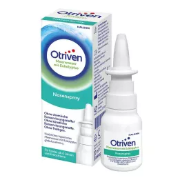 OTRIVEN Agua de mar con aerosol nasal de eucalipto, 20 ml