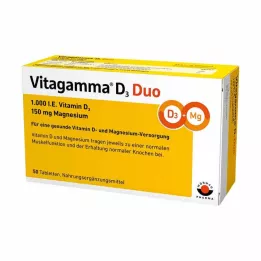 Tabletas Vitagamma D3 Duo, 50 piezas