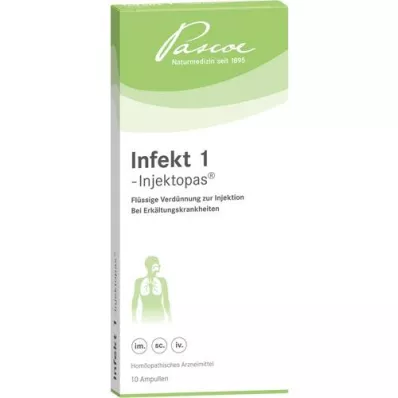 INFEKT 1-Inyectopas Ampollas, 10X2 ml