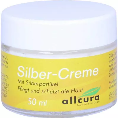 Crema plateada, 50 ml