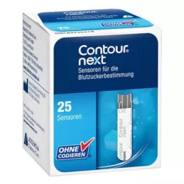 CONTOUR Tiras reactivas Next Sensors, 1X25 St