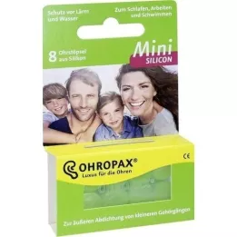 OHROPAX mini tapones de silicona para los oídos, 8 uds