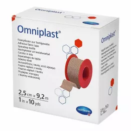 OMNIPLAST Hilo textil de escayola de fijación 2,5 cm x 9,2 m, 1 ud