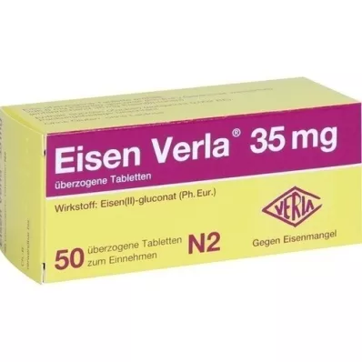 EISEN VERLA 35 mg comprimidos recubiertos, 50 uds